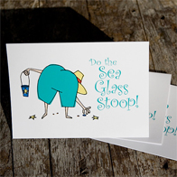 Sea Glass Stoop Notecards
